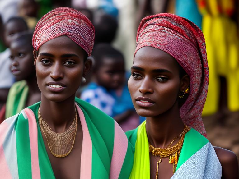 Congo Brazzaville Portrait High Street women fashion