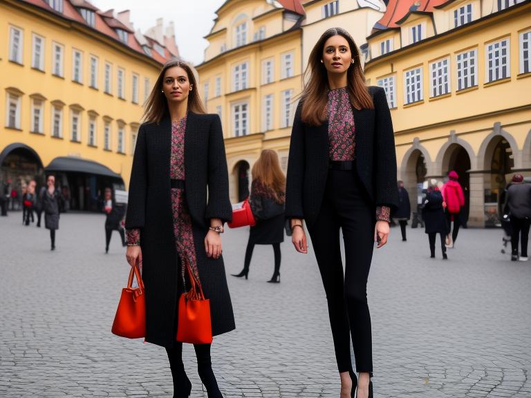 Czechia Praha (Prague) Portrait High Street women fashion