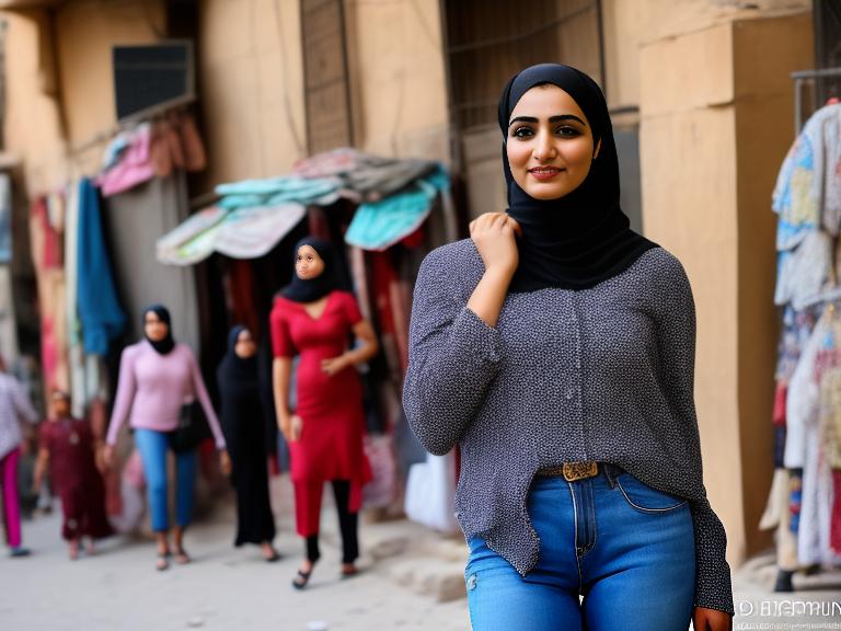 Egypt Al-Qahirah (Cairo) Portrait High Street women fashion