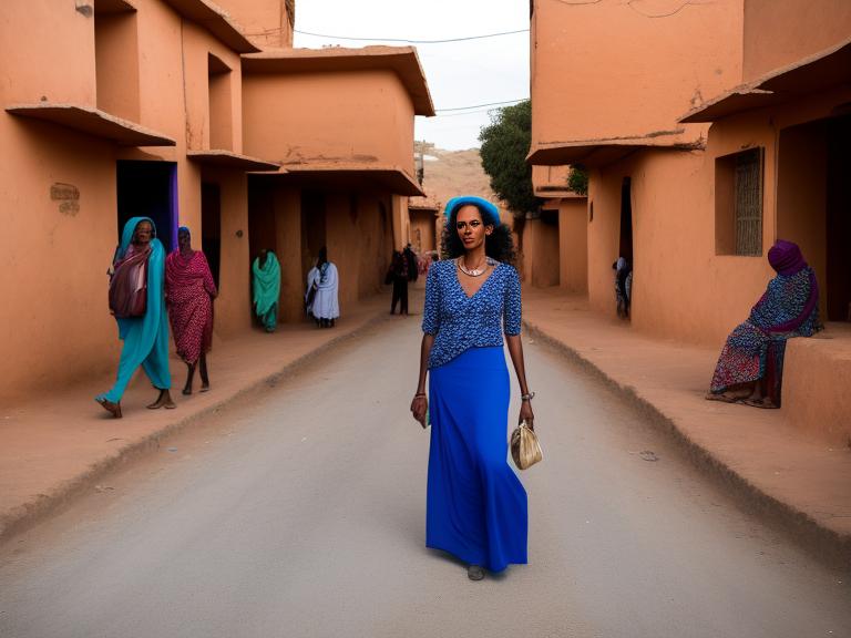 Eritrea Asmara Portrait High Street women fashion
