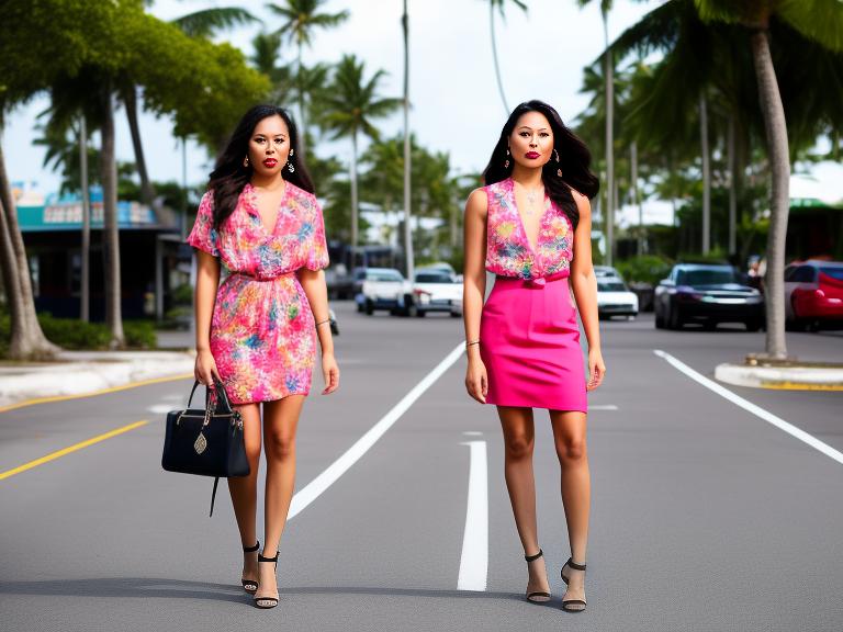 Guam Hagåtña Portrait High Street women fashion