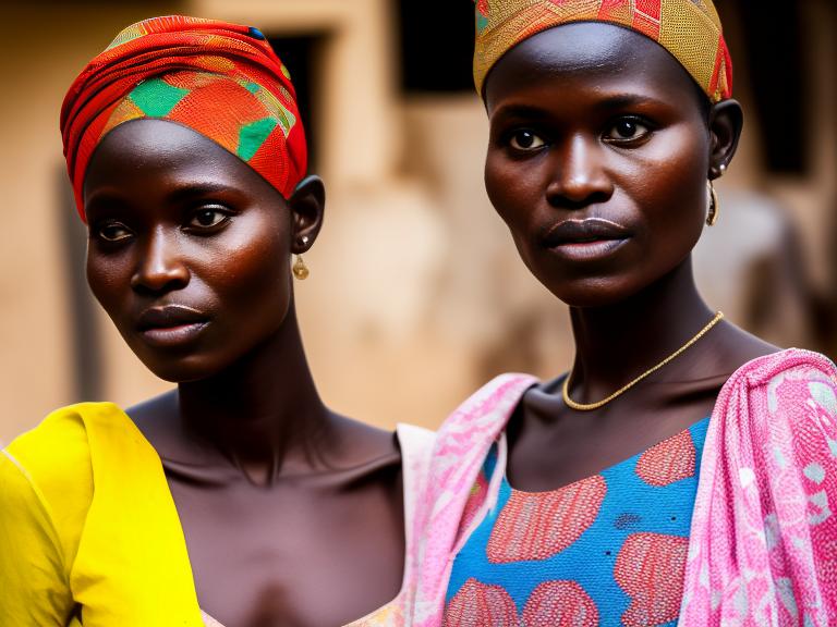 Guinea Conakry Portrait High Street women fashion