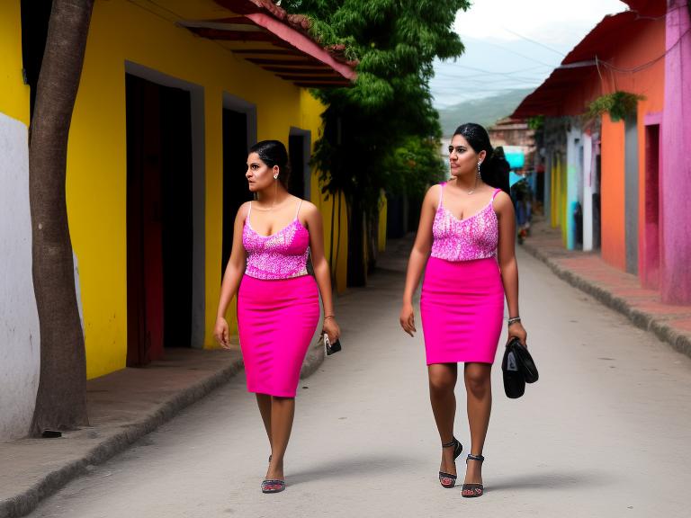 Honduras Tegucigalpa Portrait High Street women fashion
