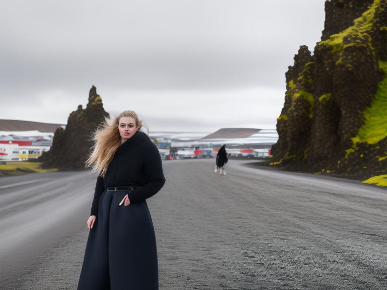 Iceland Reykjavík Portrait High Street women fashion