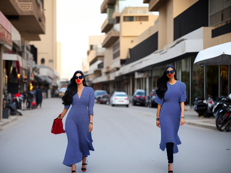 Kuwait Al Kuwayt (Kuwait City) Portrait High Street women fashion