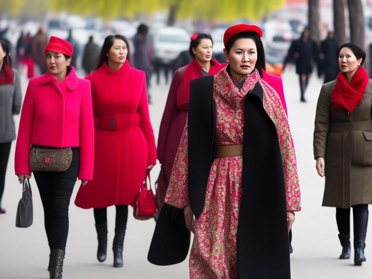 Kyrgyzstan Bishkek Portrait High Street women fashion