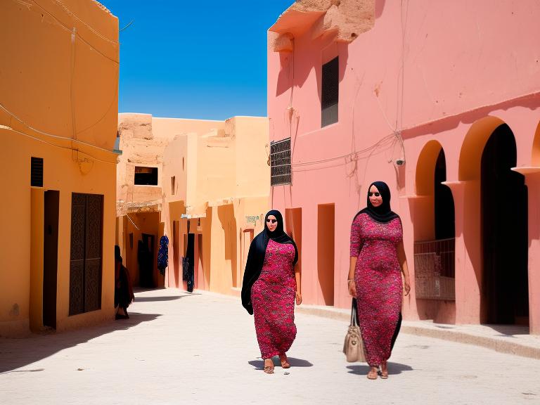 Libya Tarabulus (Tripoli) Portrait High Street women fashion