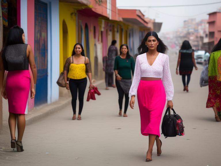 Peru Lima Portrait High Street women fashion