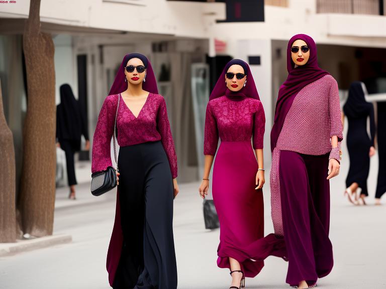 Qatar Ad-Dawhah (Doha) Portrait High Street women fashion