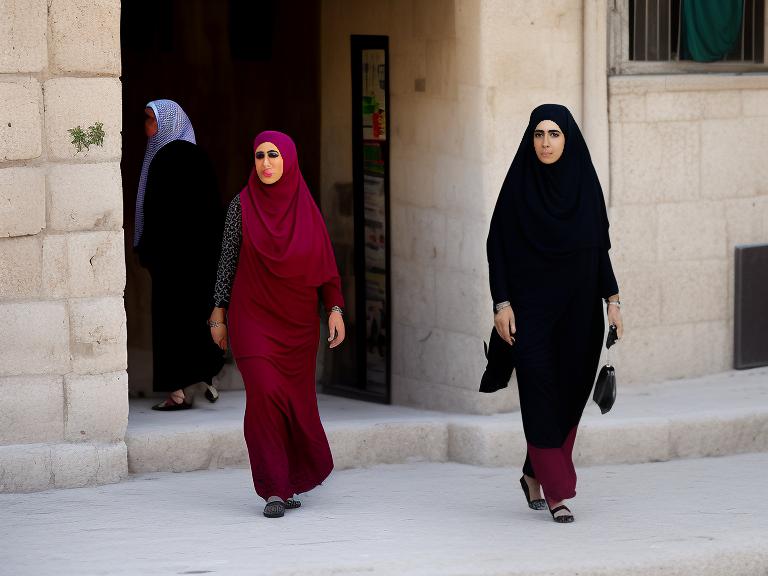 State of Palestine Al-Quds[East Jerusalem] Portrait High Street women fashion