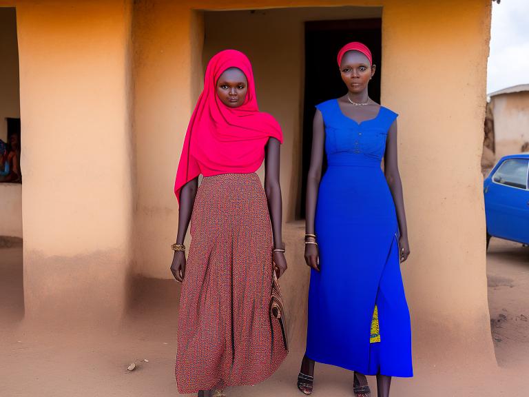 United Republic of Tanzania Dodoma Portrait High Street women fashion