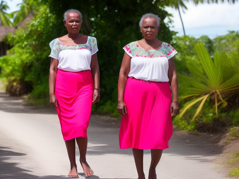 Wallis and Futuna Islands Matu-Utu Portrait High Street women fashion